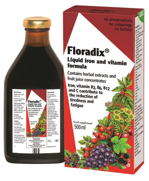 floradix liquid iron vitamin formula 500ml