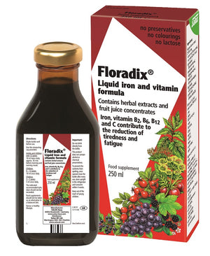 floradix liquid iron vitamin formula 250ml