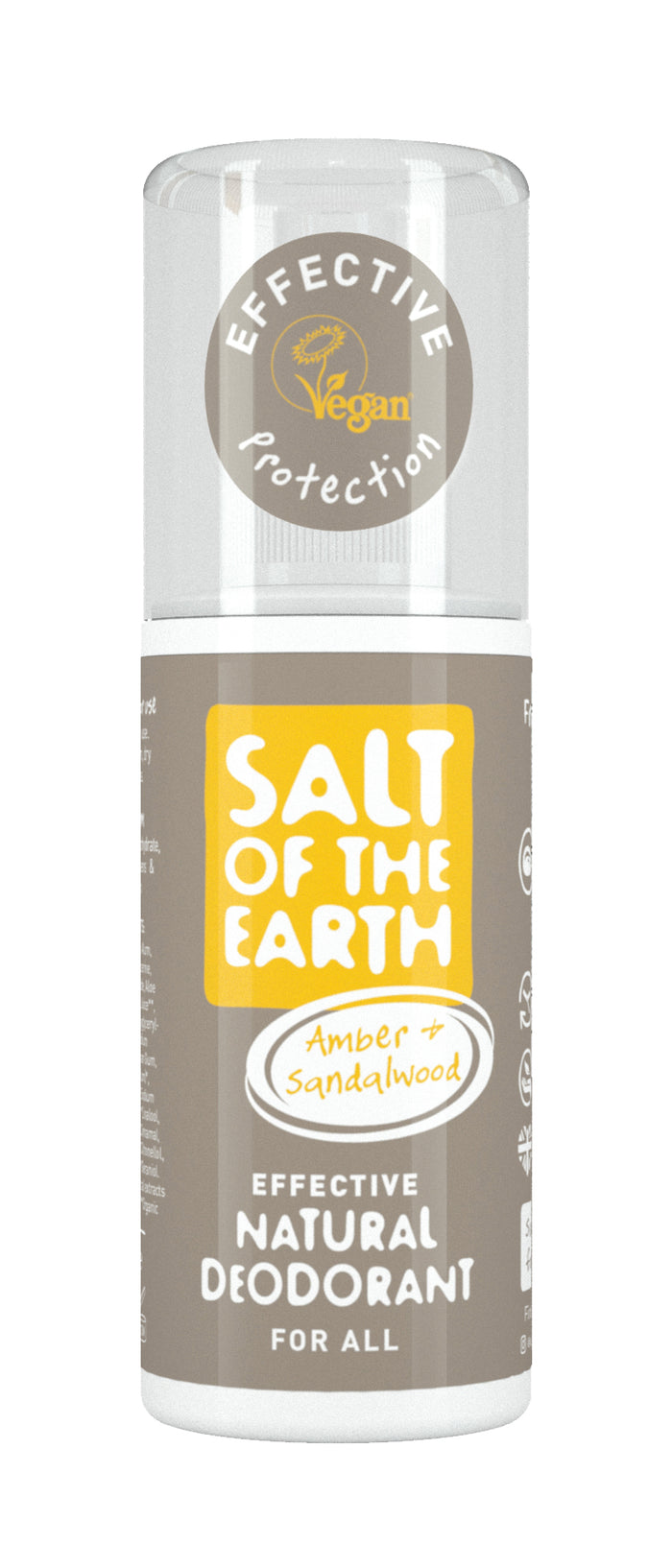 Salt of the Earth Amber & Sandalwood Natural Deodorant Spray 100ml