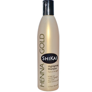 highlighting shampoo henna gold 355ml