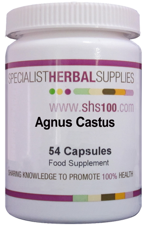 Specialist Herbal Supplies (SHS) Agnus Castus Capsules 54's