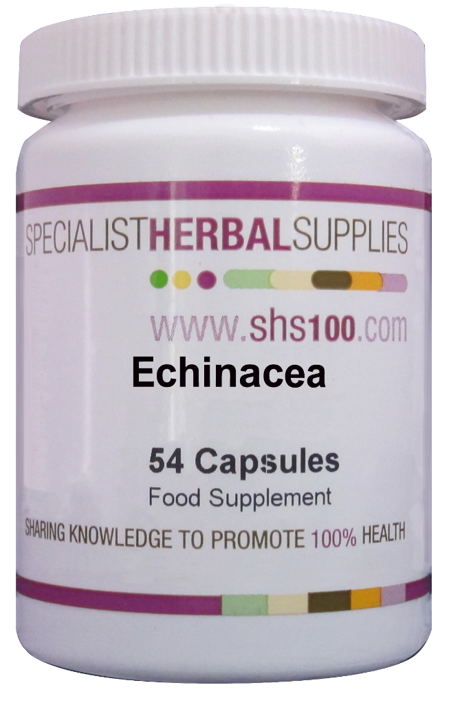 Specialist Herbal Supplies (SHS) Echinacea Capsules 54's