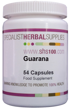 Specialist Herbal Supplies (SHS) Guarana Capsules 54's