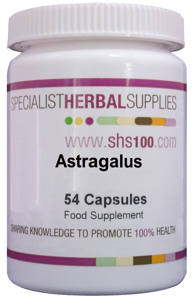 Specialist Herbal Supplies (SHS) Astragalus Capsules 54's