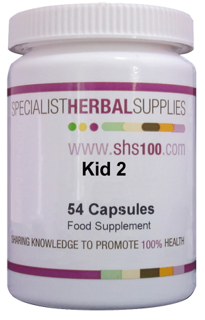 Specialist Herbal Supplies (SHS) Kid 2 Capsules 54's