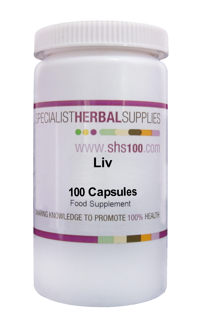 Specialist Herbal Supplies (SHS) Liv Capsules 100's
