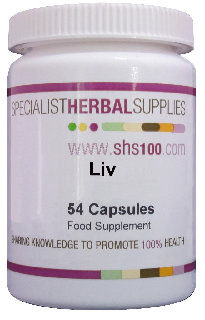Specialist Herbal Supplies (SHS) Liv Capsules 54's