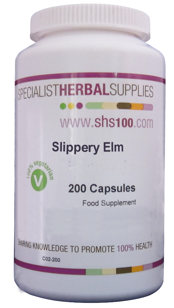 Specialist Herbal Supplies (SHS) Slippery Elm Capsules 200's