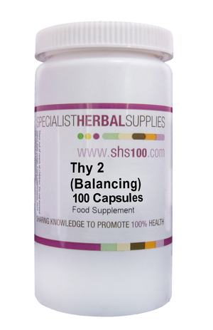Specialist Herbal Supplies (SHS) Thy-2 (Balancing) Capsules 100's