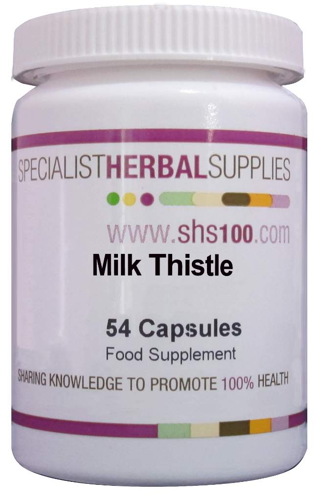 Specialist Herbal Supplies (SHS) Milk Thistle Capsules 54's