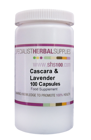 cascara lavender capsules 100s