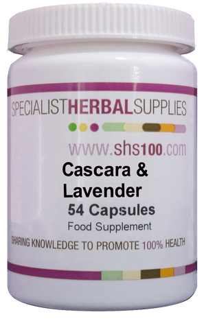 cascara lavender capsules 54s