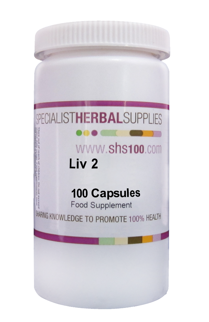 Specialist Herbal Supplies (SHS) Liv 2 Capsules 100's