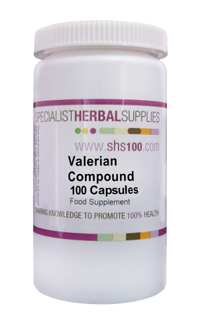 Specialist Herbal Supplies (SHS) Valerian Compound 100's