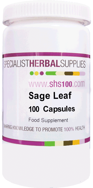 sage leaf capsules 100s