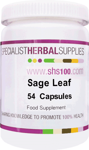 sage leaf capsules 54s