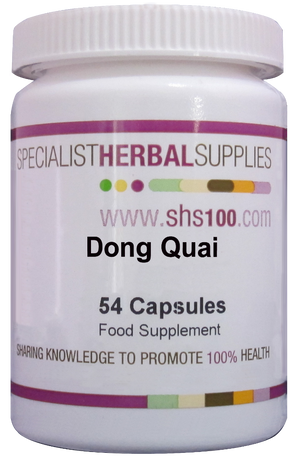 Specialist Herbal Supplies (SHS) Dong Quai Capsules 54's