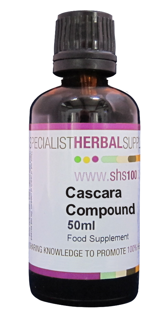 Specialist Herbal Supplies (SHS) Cascara Compound Drops 50ml