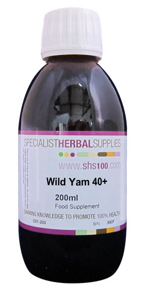 Specialist Herbal Supplies (SHS) Wild Yam 40+ Drops 200ml