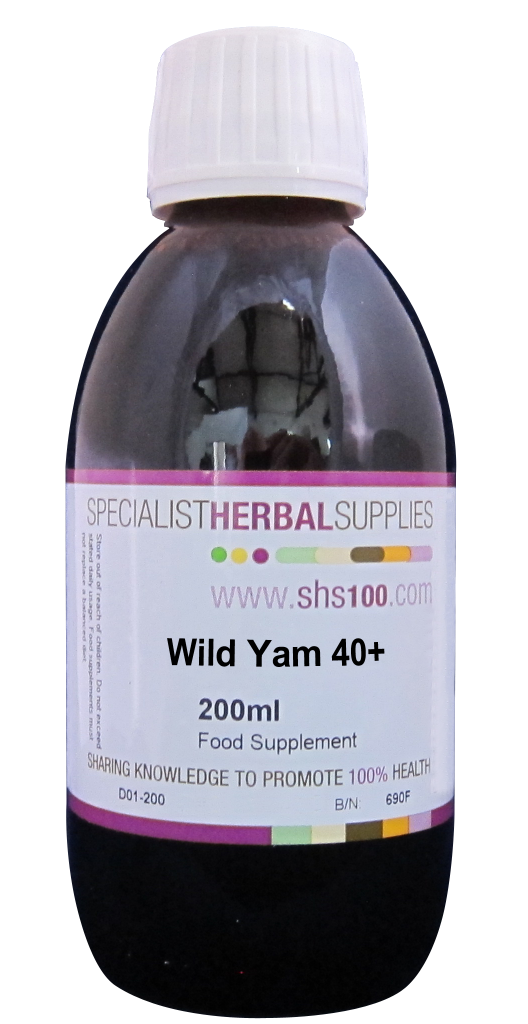 Specialist Herbal Supplies (SHS) Wild Yam 40+ Drops 200ml