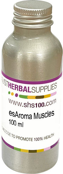 Specialist Herbal Supplies (SHS) esAroma Muscles Massage Oil 100ml