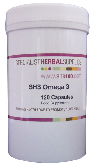 Specialist Herbal Supplies (SHS) SHS Omega 3 Capsules 120's