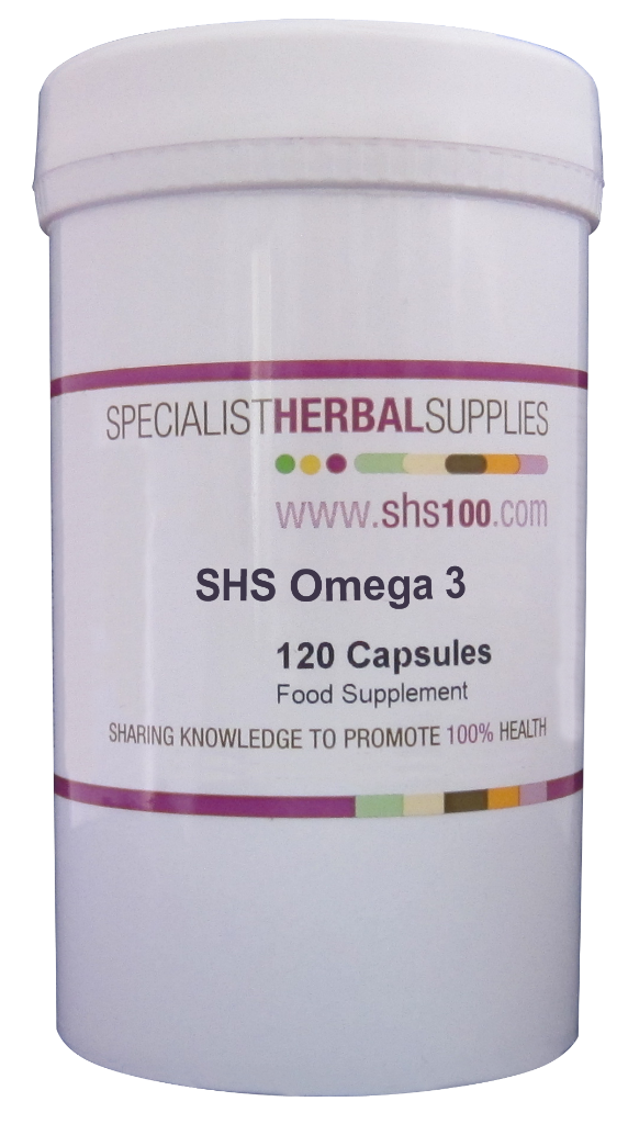 Specialist Herbal Supplies (SHS) SHS Omega 3 Capsules 120's