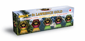 St Lawrence Gold Pure Canadian Honey Gift Box (5 x 150g)