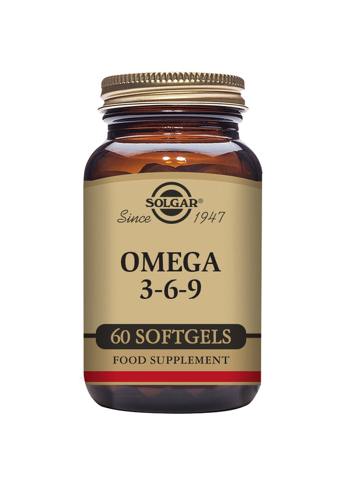 Solgar Omega 3-6-9 Fish, Flax, Borage 60's