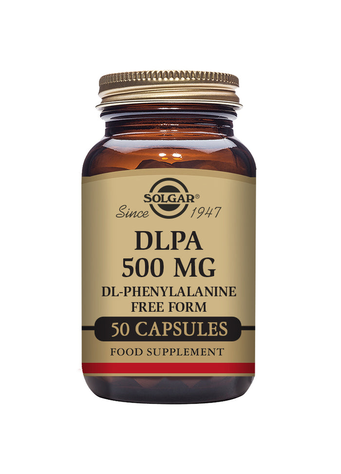 Solgar DLPA 500mg DL-Phenylalanine 50's