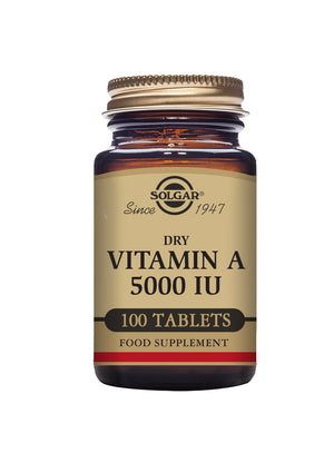 dry vitamin a 5000iu 100s