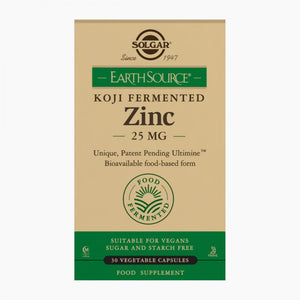 earth source koji fermented zinc 25mg 30s