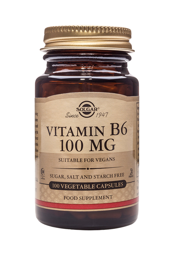 Solgar Vitamin B6 100mg 100's