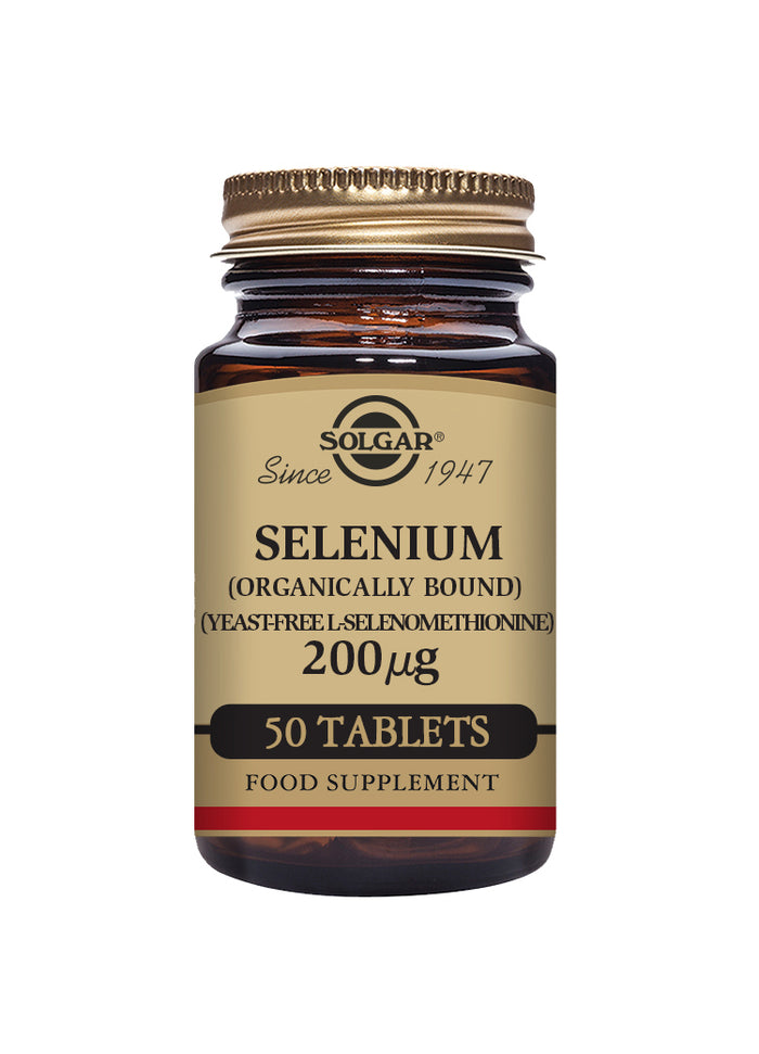 Solgar Selenium 200ug Yeast Free 50's