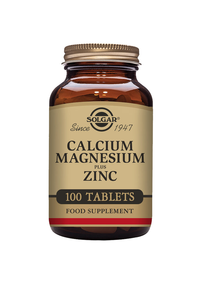 Solgar Calcium Magnesium Plus Zinc 100's