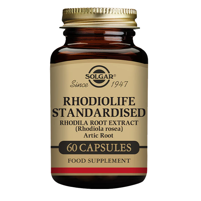 Solgar Rhodiola Standardised Rhodila Root Extract 60's