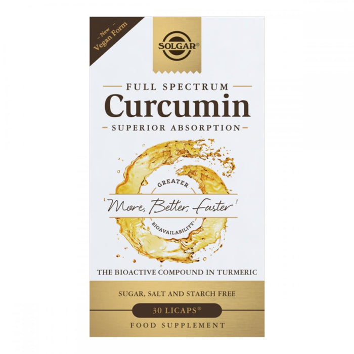 Solgar Full Spectrum Curcumin 30's