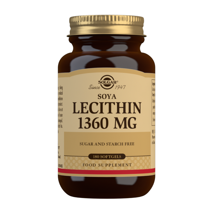 Solgar Lecithin (Soya) 1360mg 180's