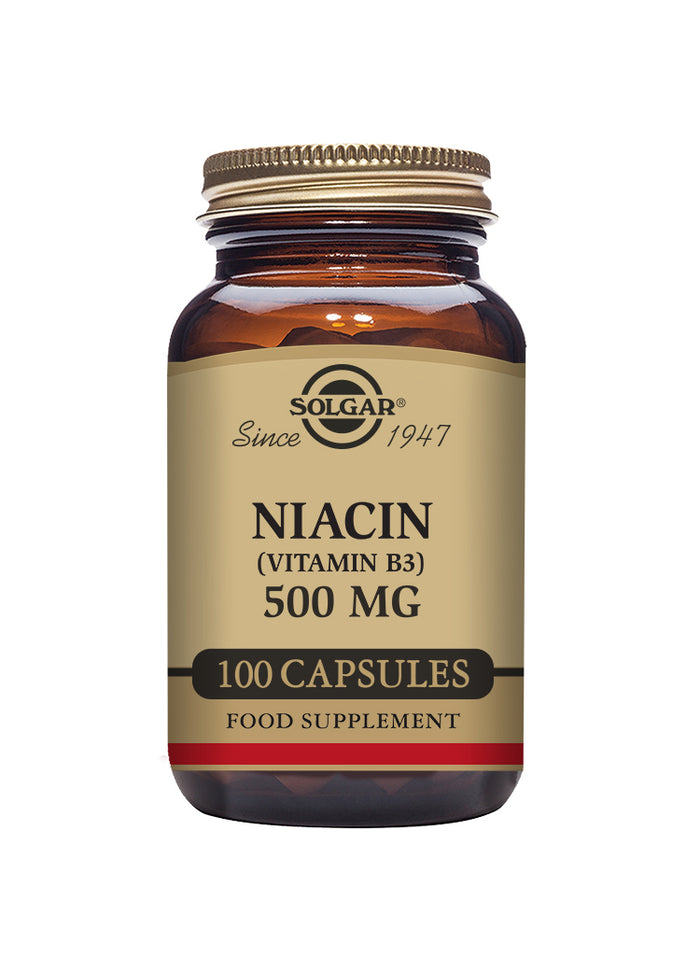 Solgar Niacin 500mg 100's