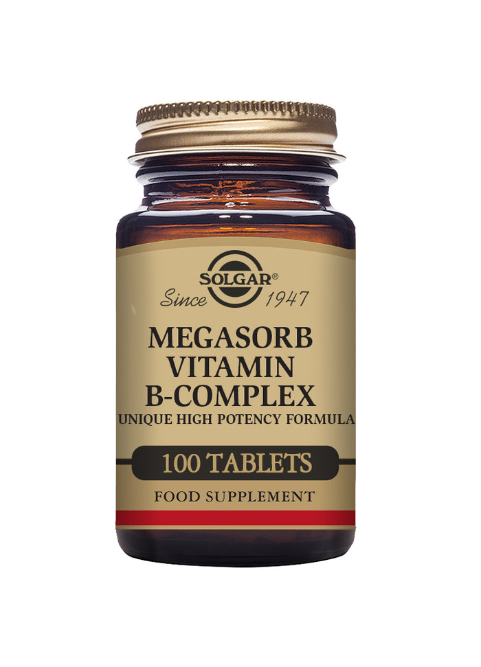 Solgar Megasorb Vitamin B-Complex 100's
