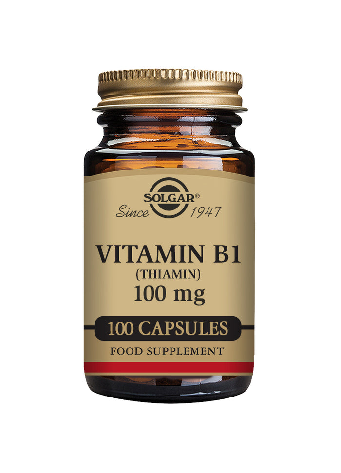 Solgar Vitamin B1 (Thiamin) 100mg 100's