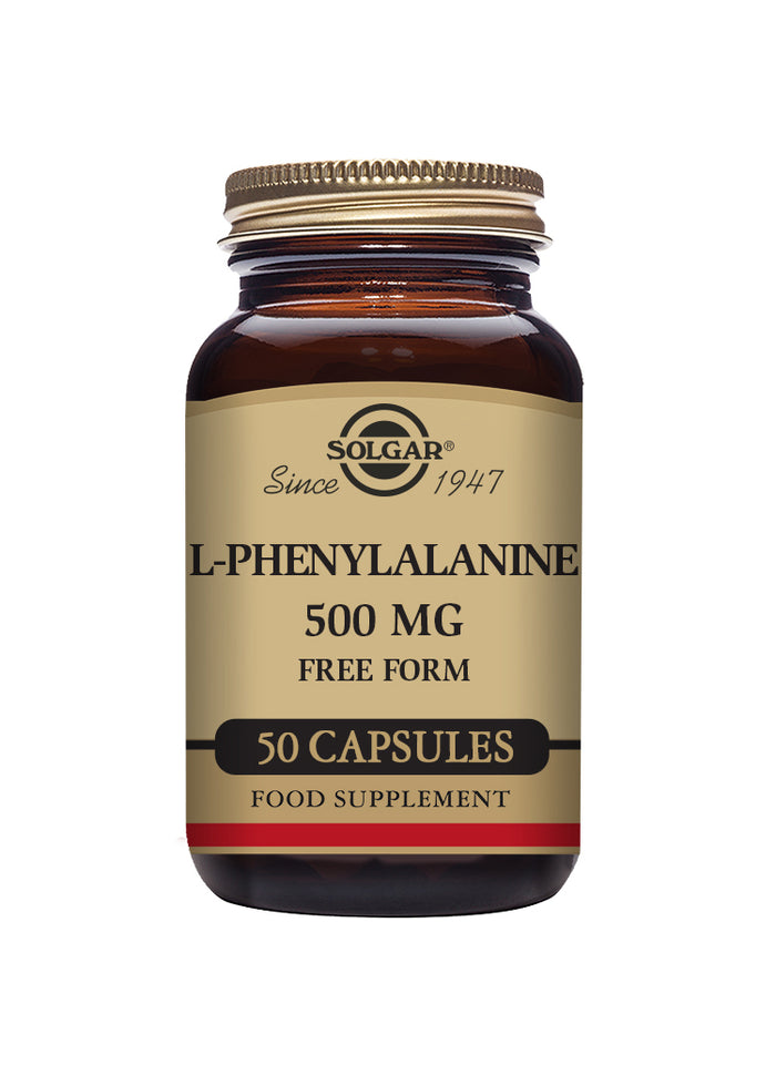 Solgar L-Phenylalanine 500mg 50's