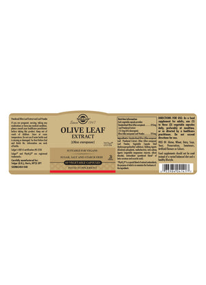 Solgar Olive Leaf Extract 60's