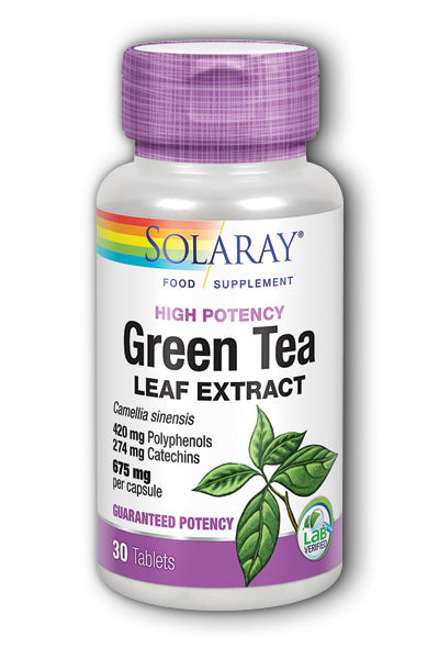 Solaray Green Tea 675mg 30's