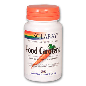 Solaray Food Carotene 10,000iu 60's