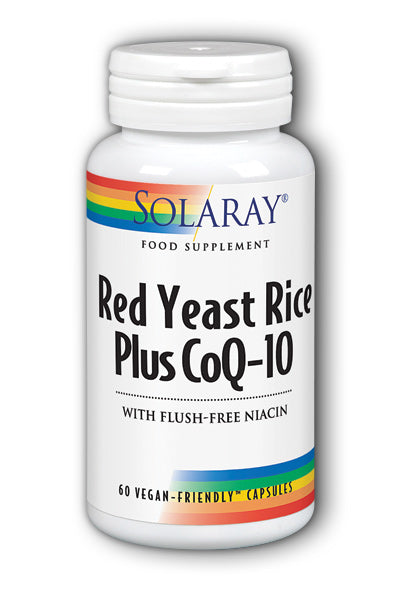 Solaray Red Yeast Rice Plus CoQ-10 60's