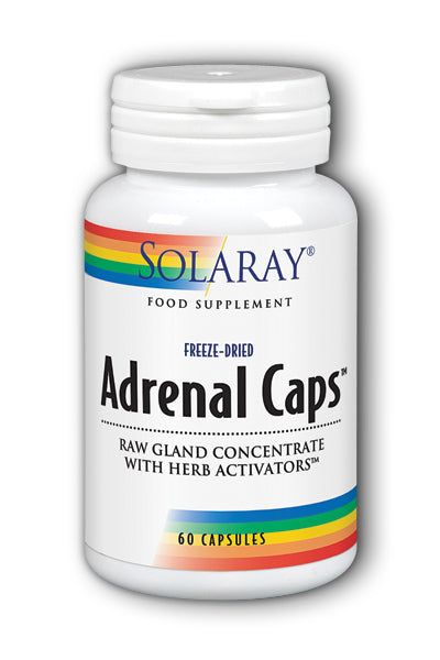 Solaray Adrenal Caps 170mg 60's