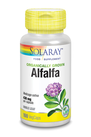 Solaray Organically Grown Alfalfa Leaf 100's