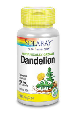 Solaray Organically Grown Dandelion Root 100's