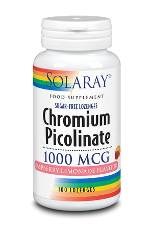 chromium picolinate 1000mcg lozenge 100s